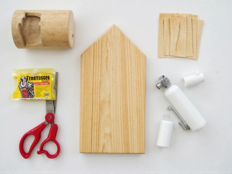 DIY bottle trap for carpenter bees materials