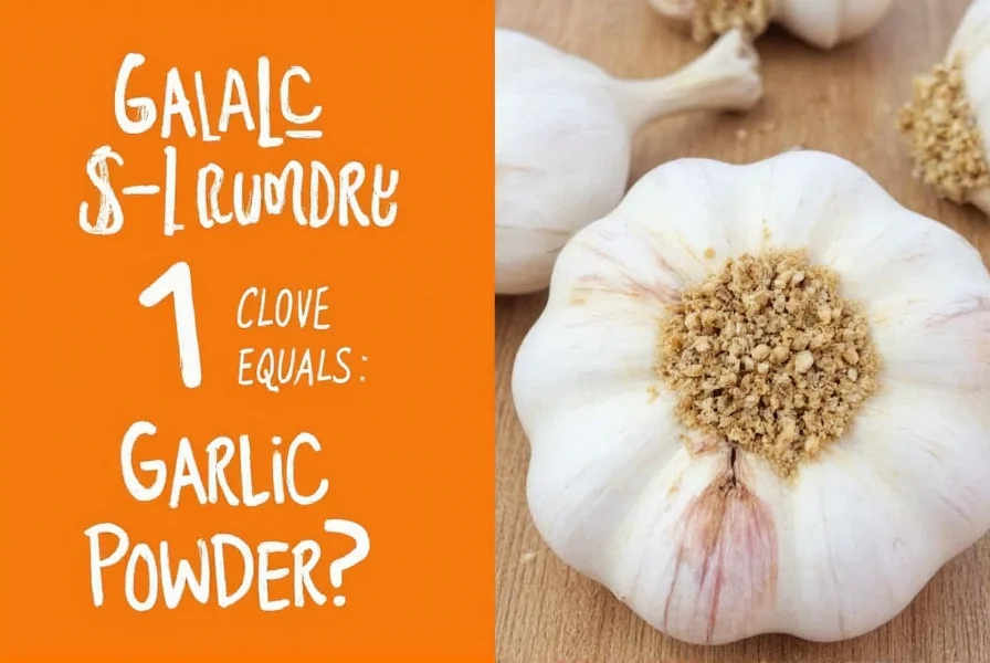 1 Clove Garlic Equals How Much Garlic Powder: Complete Guide