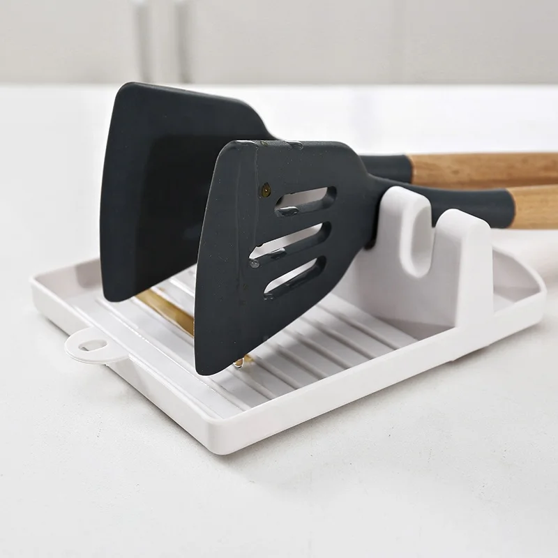 Taizhou tomuhom wholesaler spoon rest for utensils kitchen accessories chopstick and spoon rest promotional spoon pot lids shelf