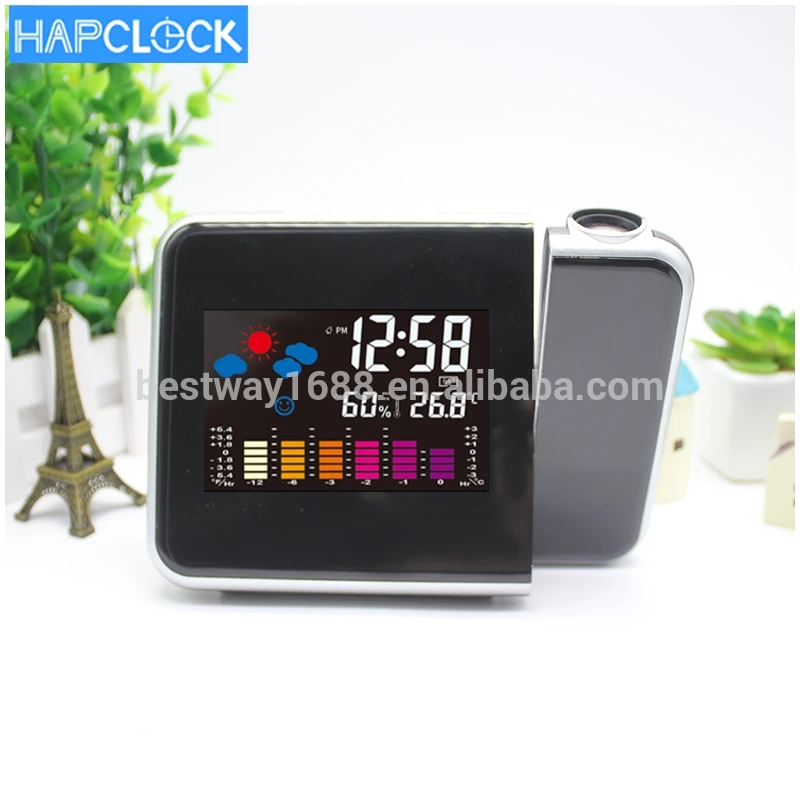

Hot Sale Quality Desk Colorful Digital Alarm Pro Kids projection Clock, Customized
