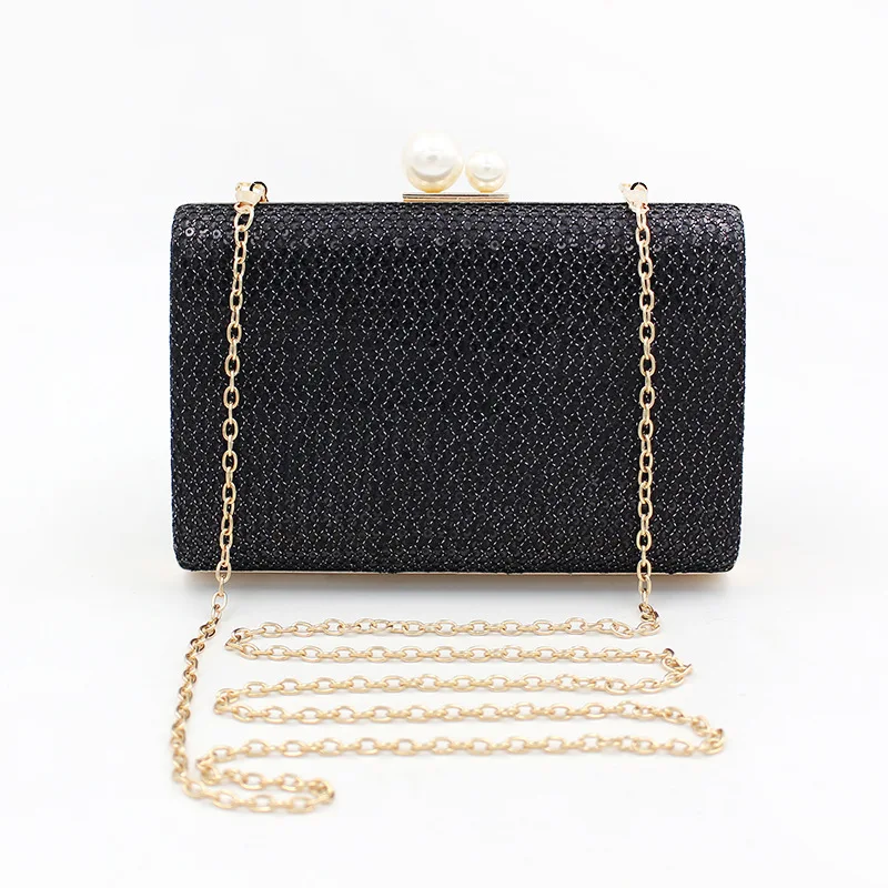 

Hot Selling Summer Straw Clutch Bag Ladies Girl Women Evening Classy Cross Body Box Purse With Metal Chain