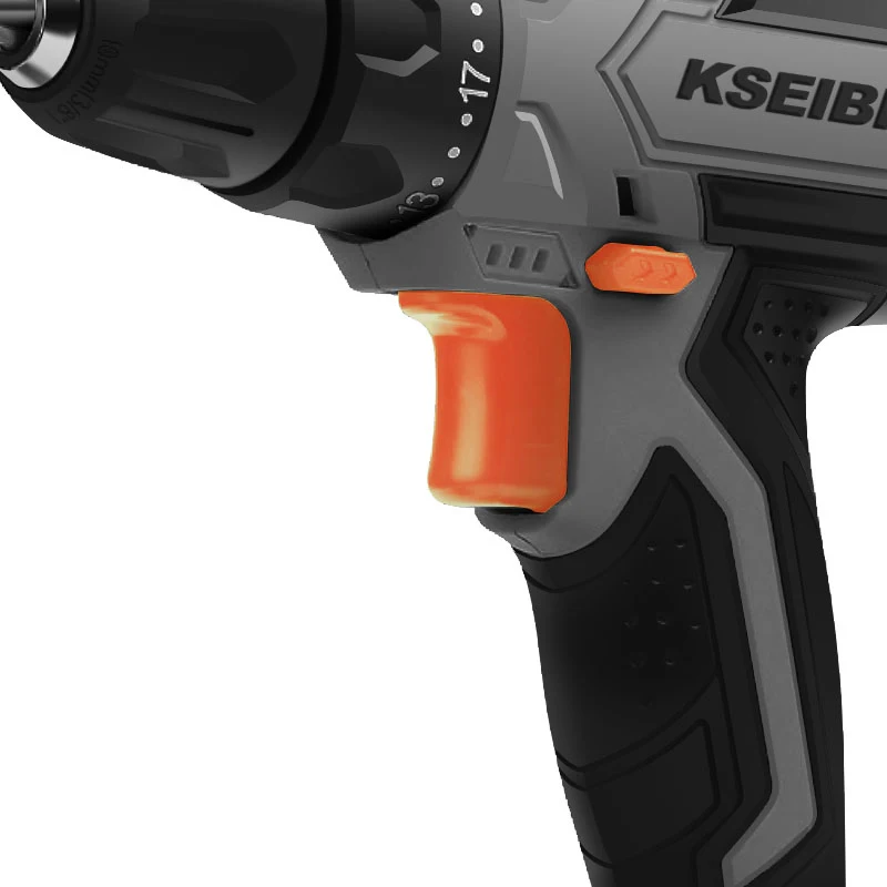
KSEIBI Cordless Screwdriver Heavy-duty 20V Cordless Drill 2 Batteries Power Tools 
