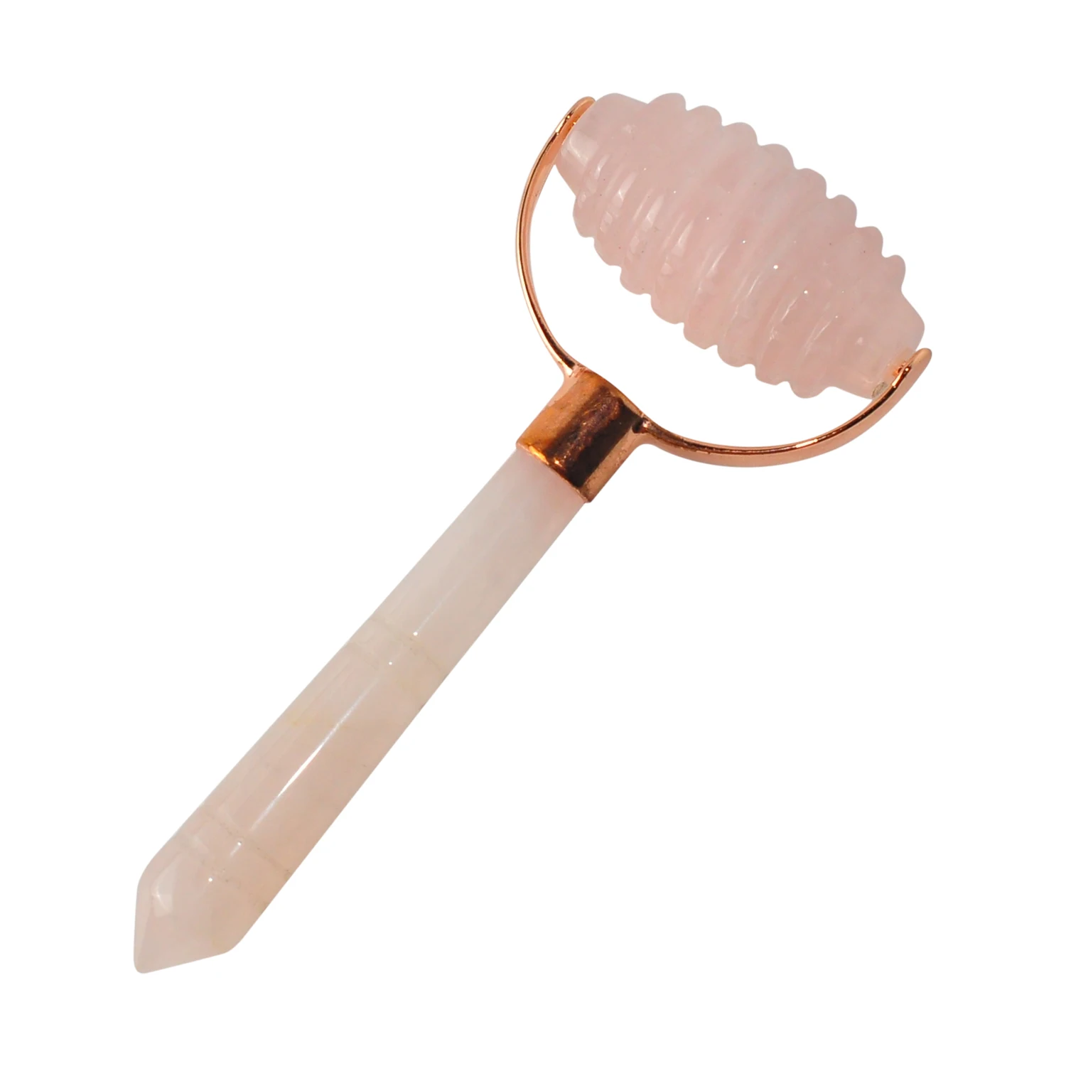 

BEST SELLER Facial Massager tool rodillo facial de jade roll Natural Real Pink Rose Quartz Single Head Stone Jade Roller