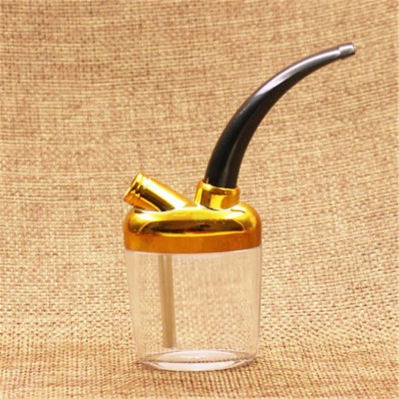 

Resin Metal Washable Detachable Smoking Pipe Jhcentury, Transparent