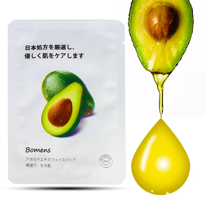 

Fruit Extract Moisturizing Plant Facial Mask Refreshing Whitening Skin Care Products Manufacturer, Transparent