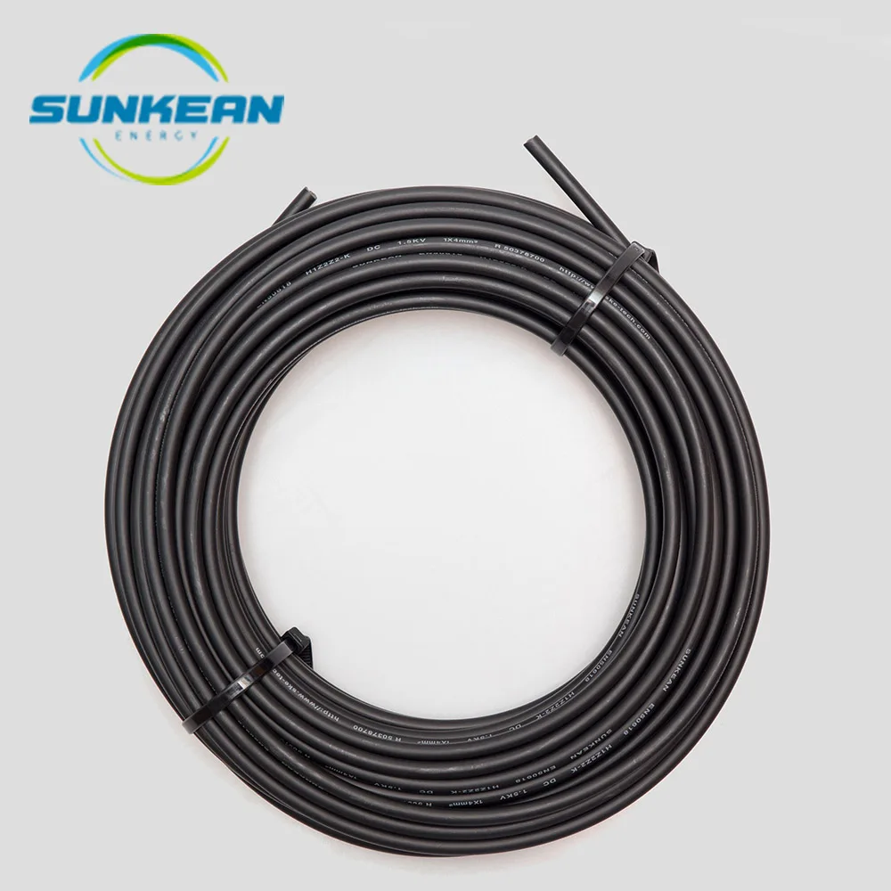 Chinese supplier h1z2z2k solar cable tuv 1500v for solar cable system - ANKUX.COM
