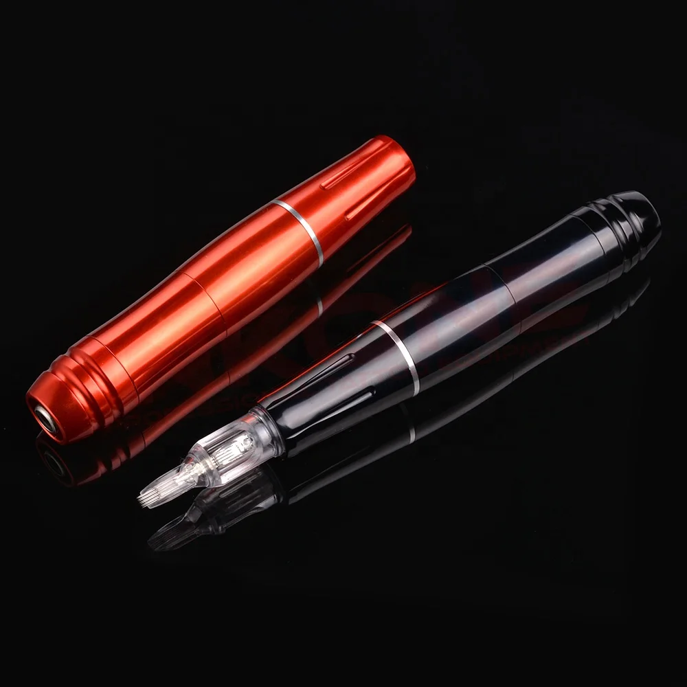 

New Rotary Tattoo Machine Motor Tattoo Pen Permanent Makeup Space Aluminum Alloy Cartridge Tattoo Pen Parts