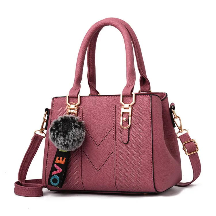 

guangzhou handbag factory luxdury branded ladies pu leather handbag, Blue, black, golden, wine, white, pink etc.