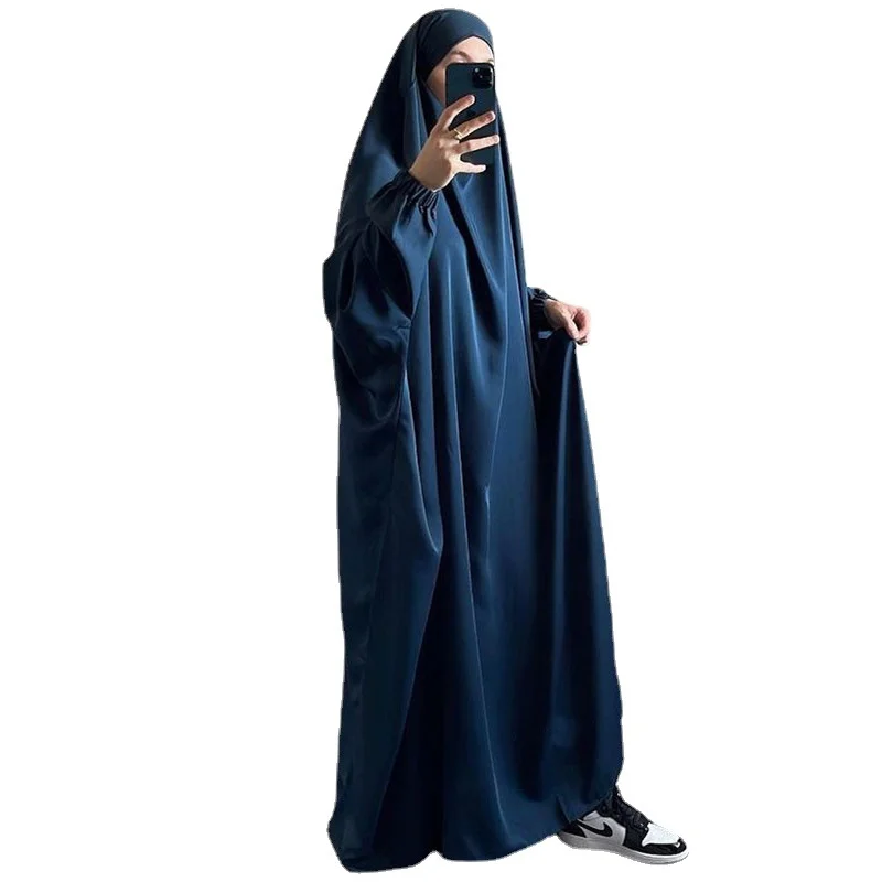 

Ramadan Khimar Abaya Muslim women dress with hijab prayer set high quality hijab abaya jilbab