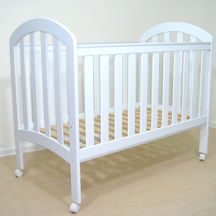 
New style White Cheap Wood Baby crib /Baby Cot bed 