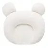 Baby Bed Mattress Head Support Portable Baby Bed Pillow for Newborn Baby and Infant Age 0-12 Months bear plush toy