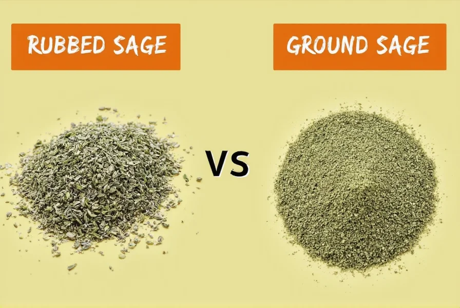 Baked goods with ground sage