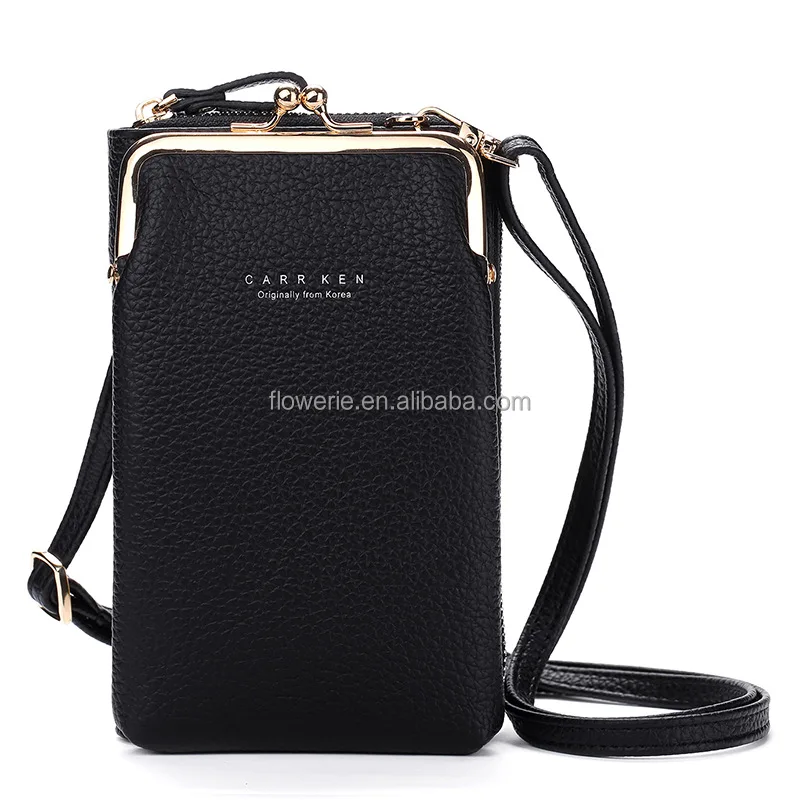 

Handodo Crossbody Purses Phone Bag for Women Girls Fashion Shoulder Adjustable Lanyard Leather Card Slots Wallet Phone Case Bag