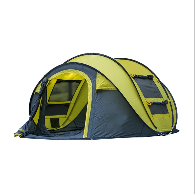 

Camping Tent 4 Person High Quality Wholesale Suppliers Portable Foldable Automatic Pop Up Tent for Outdoor Camping, Customzied