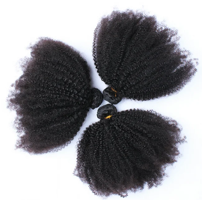 

Kbeth Afro Kinky Human Hair Extension Weaving Custom 8 Inch Short Remy 100% Virgin Brazilian Hair Weft For Black Women In Stock, Natural color/any colors