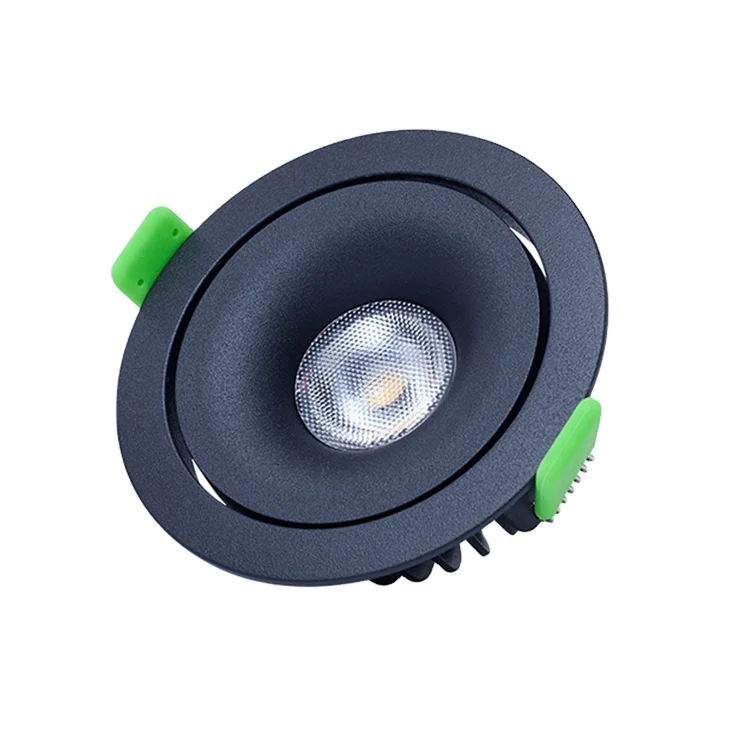 2021 Luminans IP54 aluminum indoor track fitting accessories waterproof dimmable led downlight ceiling 8W