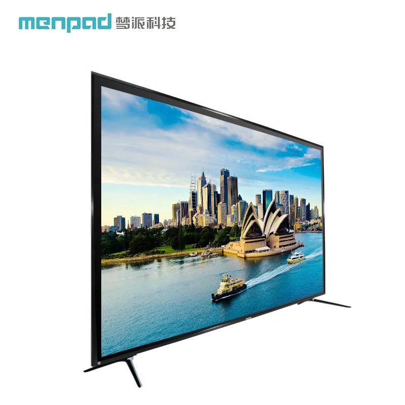 

4k UHD wide screen 86inches big size tempered glass wall mounted large lcd led android tv D86GUE, Black color