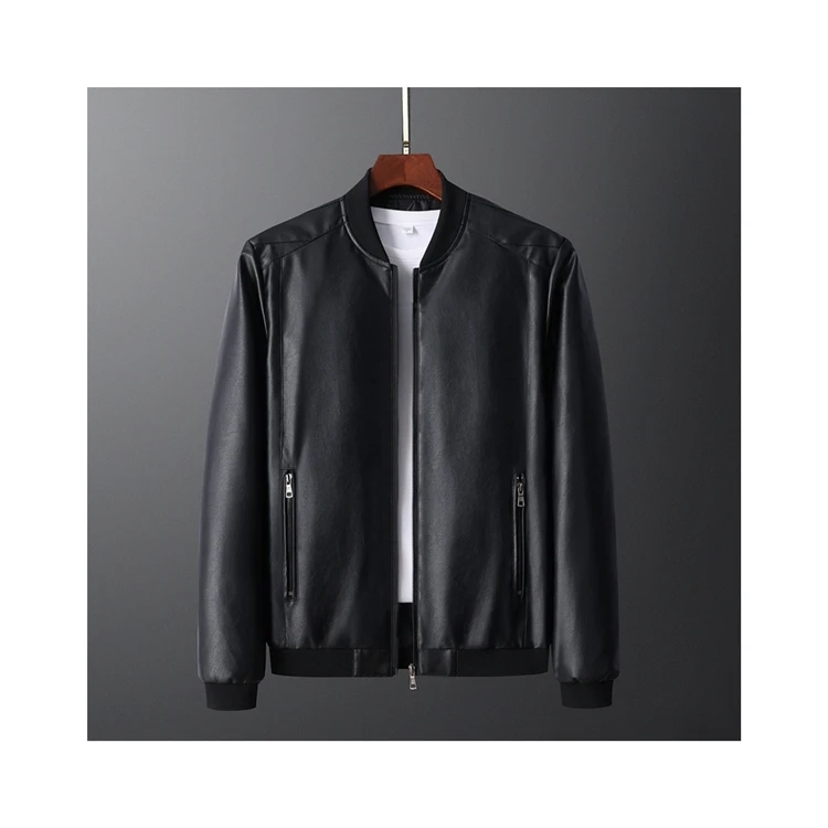 

Wholesale New Style Jacket Casual Motorbike Warm Coat Winter Men Leather Jackets