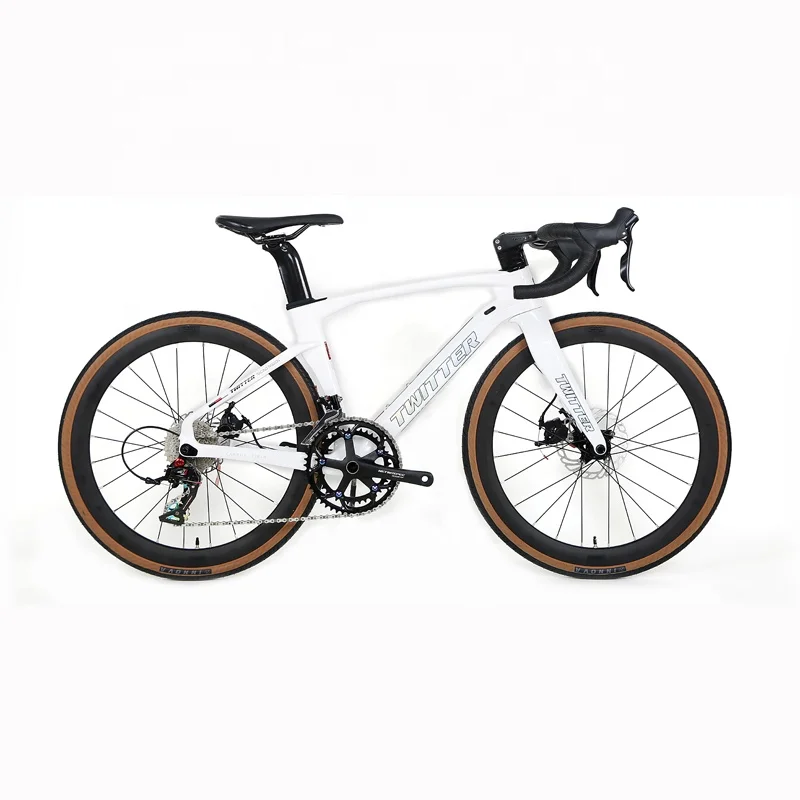 

Fast Delivery 22 Speed Double Hydraulic Disc Brake Carbon Road Bike Adult Student Outdoor Sport Cycling Bicycle