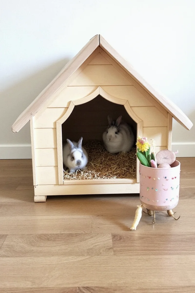 bunny decor how to build the cutest diy bunny house for your pet home