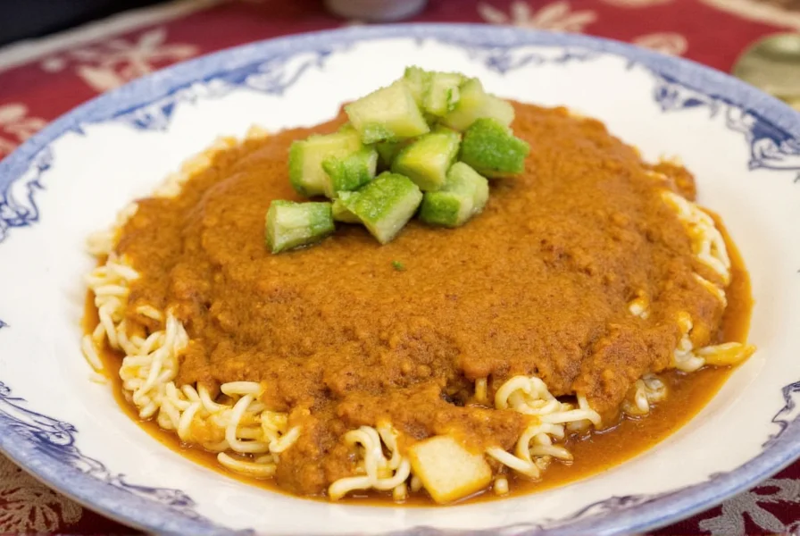 Traditional chilquiles with red sauce, crema, and queso fresco