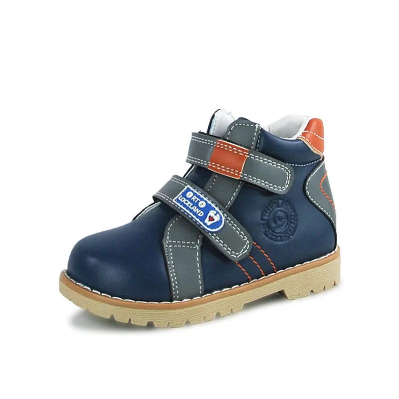 

Kids Boys Spring Autumn Martin Boots Fashion Stylish Sport Casual Luxury Leather Toddlers Children Orthopedic Fancy Boots Shoes