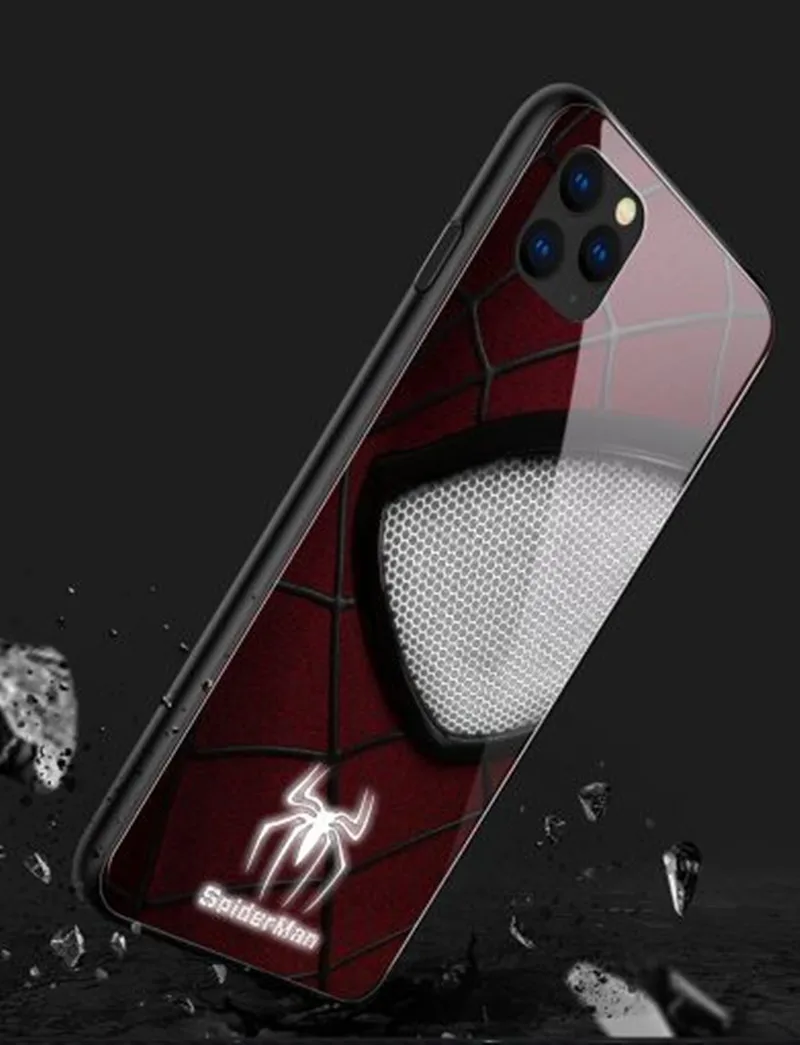 2020 Newest for iPhone 11 LED night light up custom image with good packing be inspected assurance Anti-knock Mobile phone case