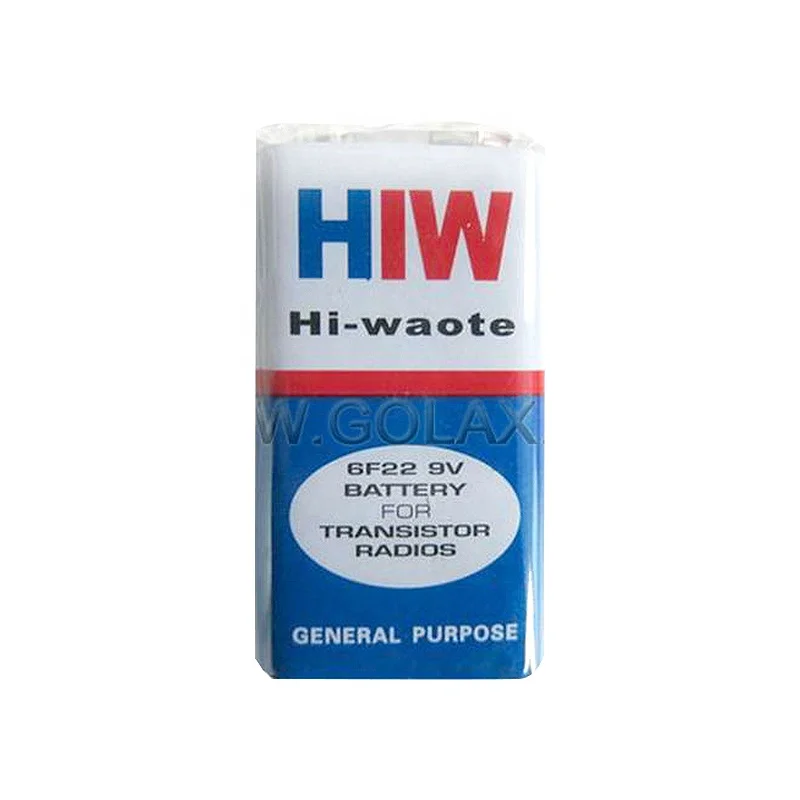 6f22 9v Battery Hiw Brand Cell For Toys 