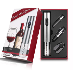Image of Trending 2019 gadgets Wine Accessories Electric Wine Opener corkscrew Set Amazon wedding favors wine stopper set gift