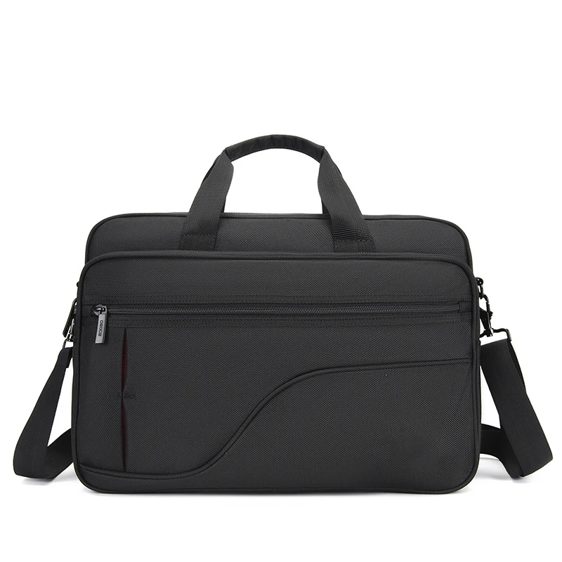 

China Manufacturer Canvas Travel Handbags Mens Computer Hand Shoulder College Backpack Black Fashion Business Laptop Bag For Men, Black or any colour