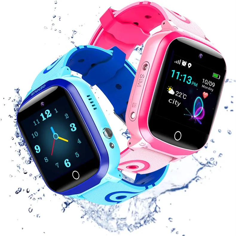 

2021 Amazon best seller 2G Kids Smart Watch Q13 Touch Screen IP67 Waterproof SOS call phone GPS track Smart Watch for Kids