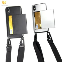 

New Heavy Duty Cross Body Phone Wallet Case for iPhone X Xs