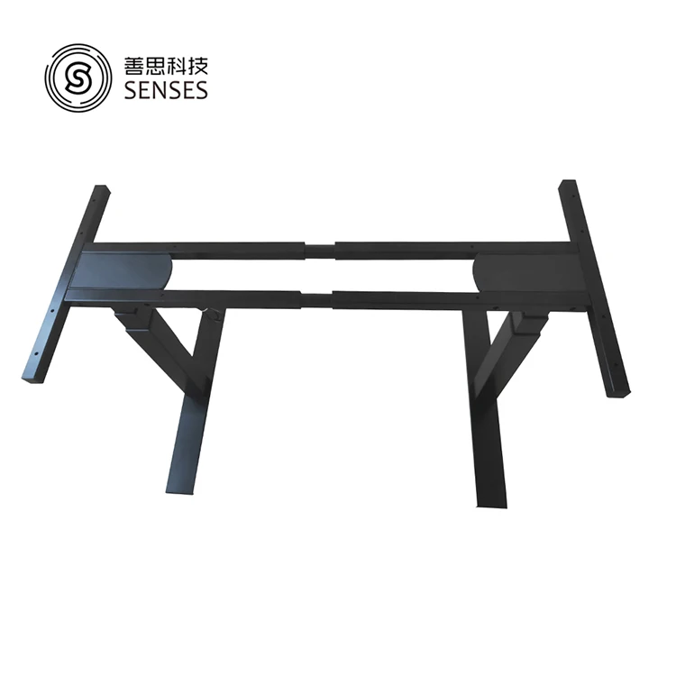 
Three-stage square shape lifting column table frame converter for sit stand desk adjustable electric height table 