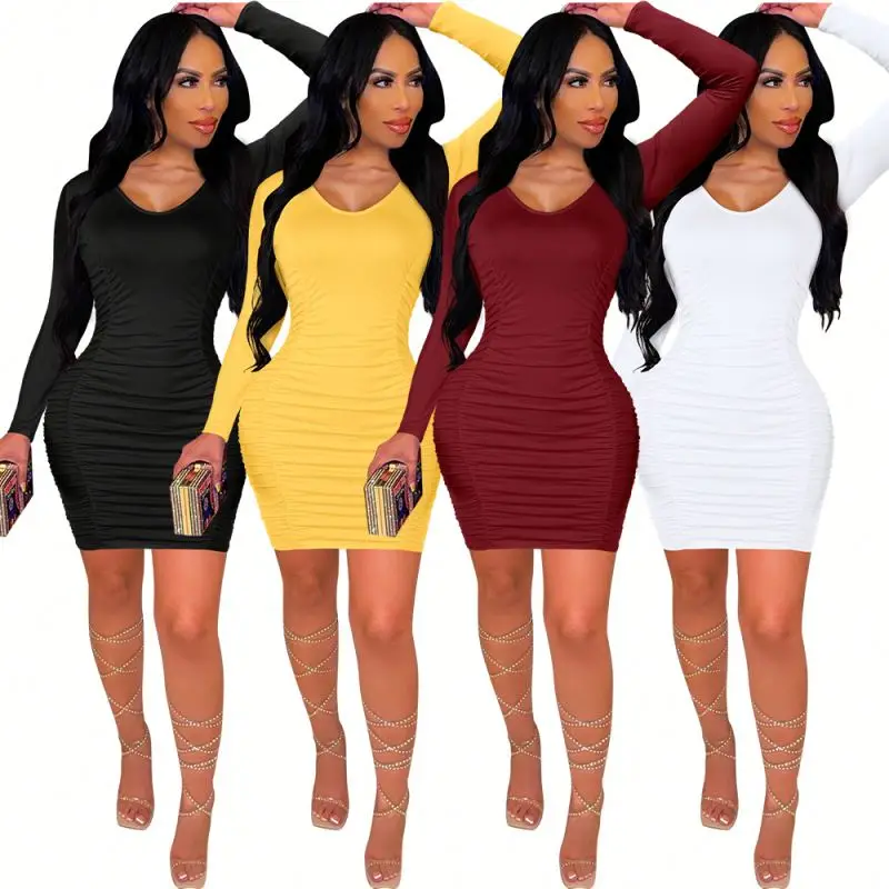 

dress bandage long sleeve bandage dresses sexy 2021 bodycon prom dress