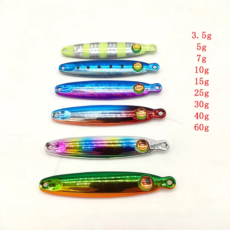 Wholesale Tungsten Metal Jig Slow Pitch Jigging Lure Fishing Lure