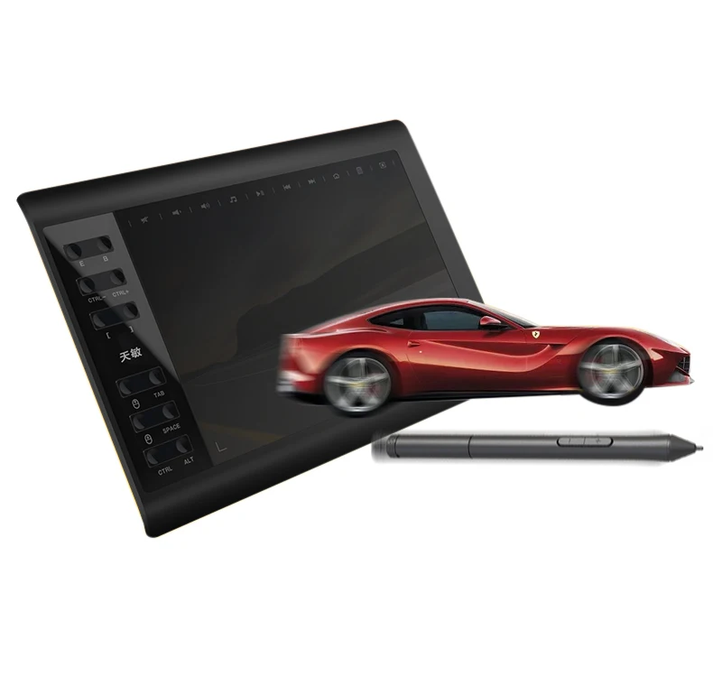 
2019 Aliexpress Hot Selling 1060P 8192 Levels No need charge digital drawing tablet 