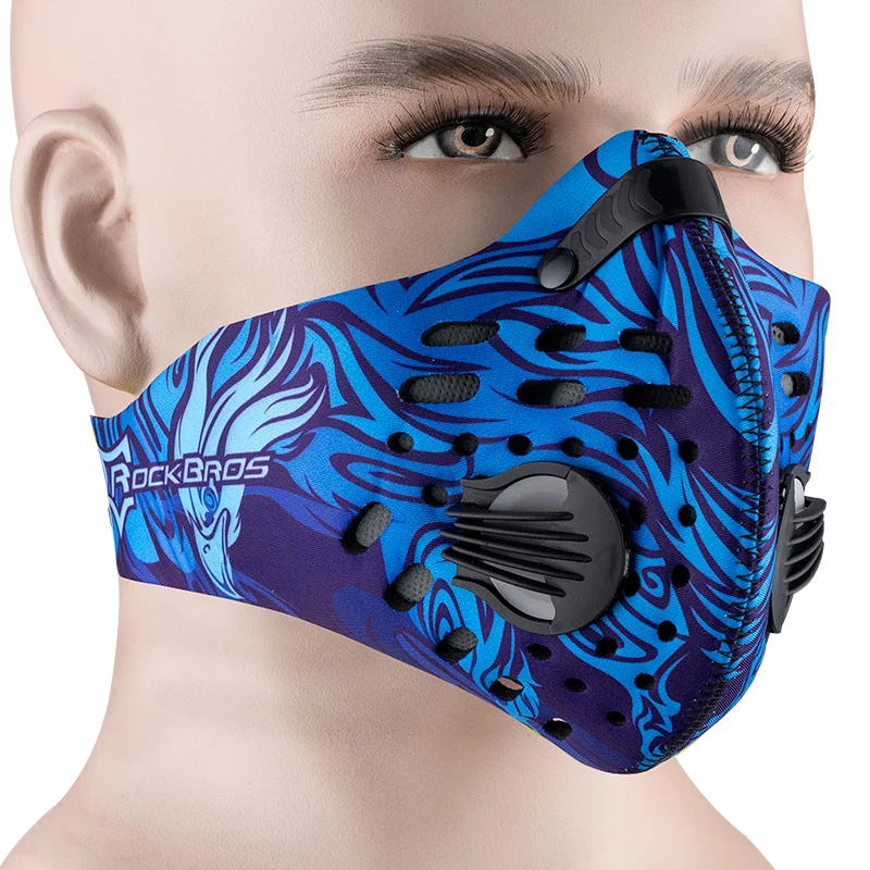 
ROCKBROS Anti-dust Cycling Breathable Dustproof Bicycle Sports Protection Face cover 