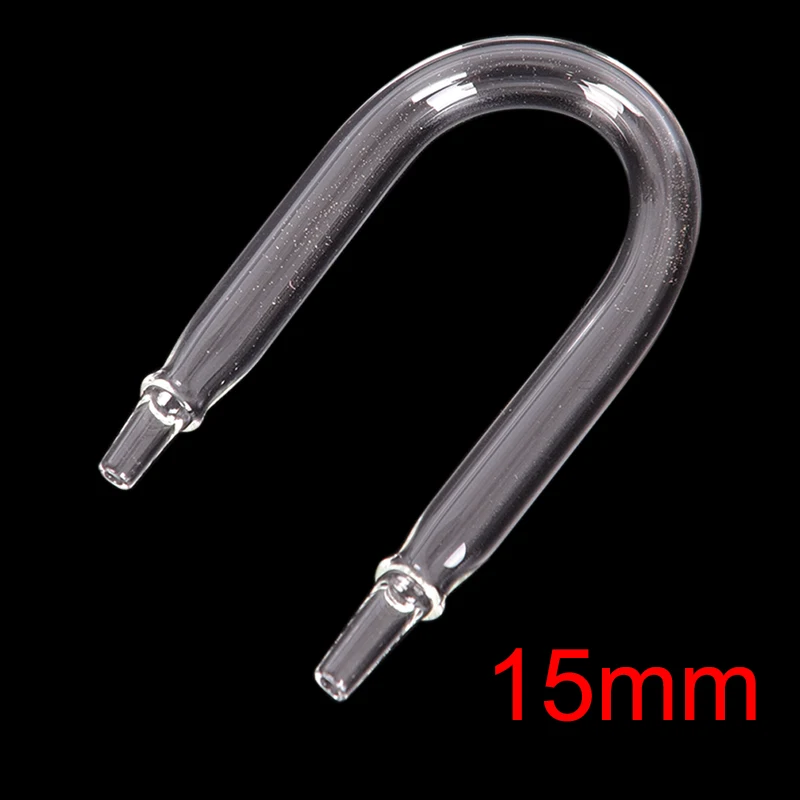 

1pc Durable U Shaped Glass Tube Aquarium CO2 Diffuser Check Valve Fish Tank Tube