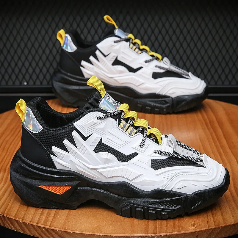 

2023 breathable men sneaker fashion sport running basketball shoes men's casual shoes