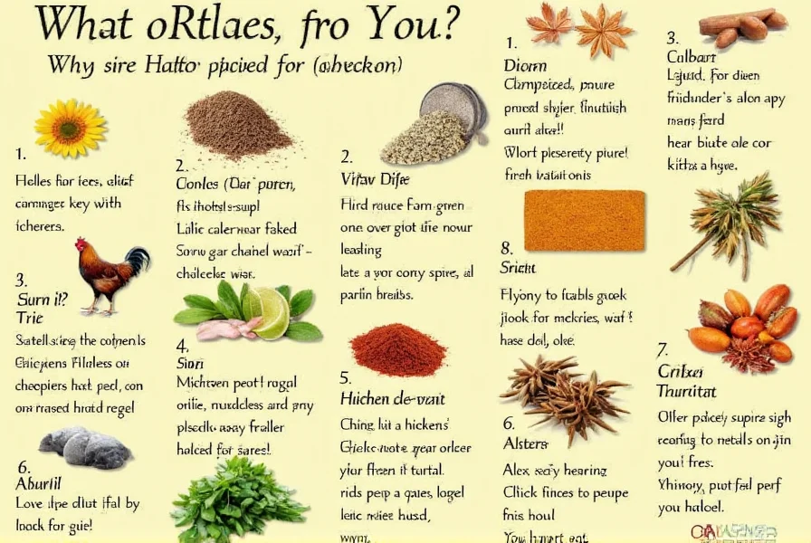 spice up your chickens diet a humorous guide to what spices are good for chickens