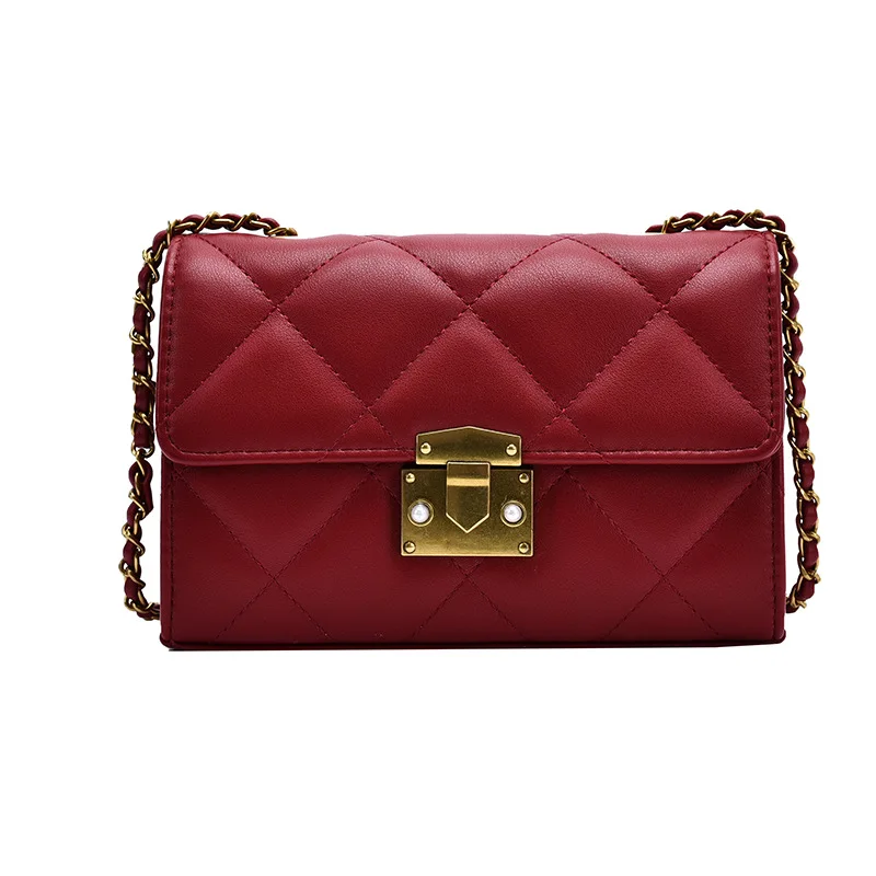 

Hot Sale Trendy Ladies Fashion Handbags Classical Design Gift Shoulder Chain Bags Crossbody Luxury Designers Purses and Handbags for Women, 5 colors