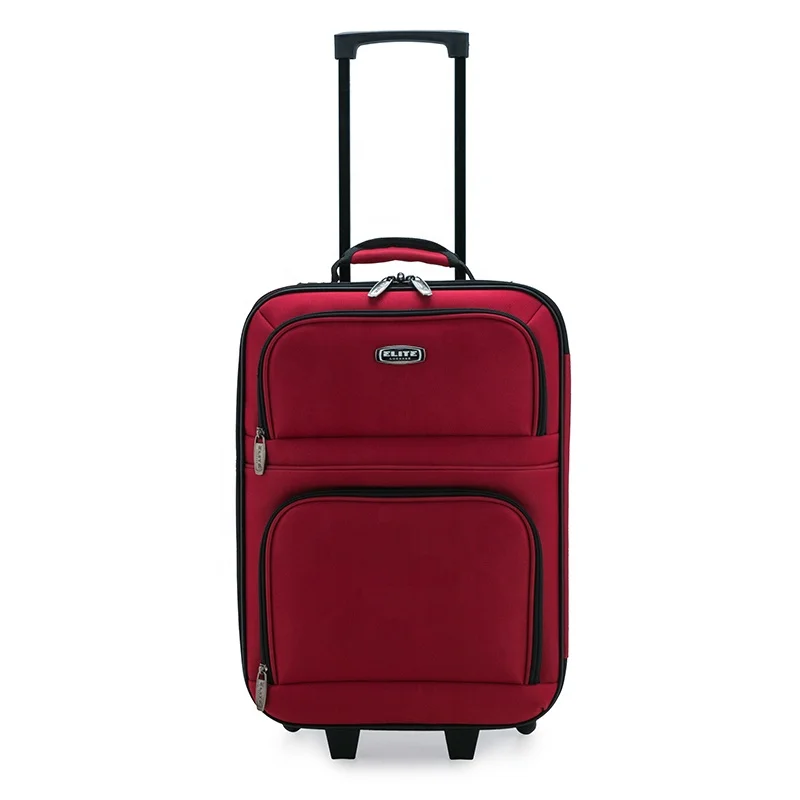 

2020 High quality zipper luggage hot selling carry on luggage softside luggage trolley bags, Colors