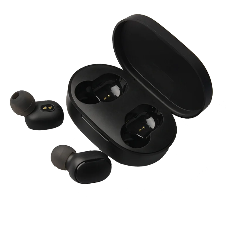 

Wireless 5.0 Earbuds Air Dots Factory Direct lessmillsondemand Tws Charging Box Best Blue tooth earphone Headset, Black