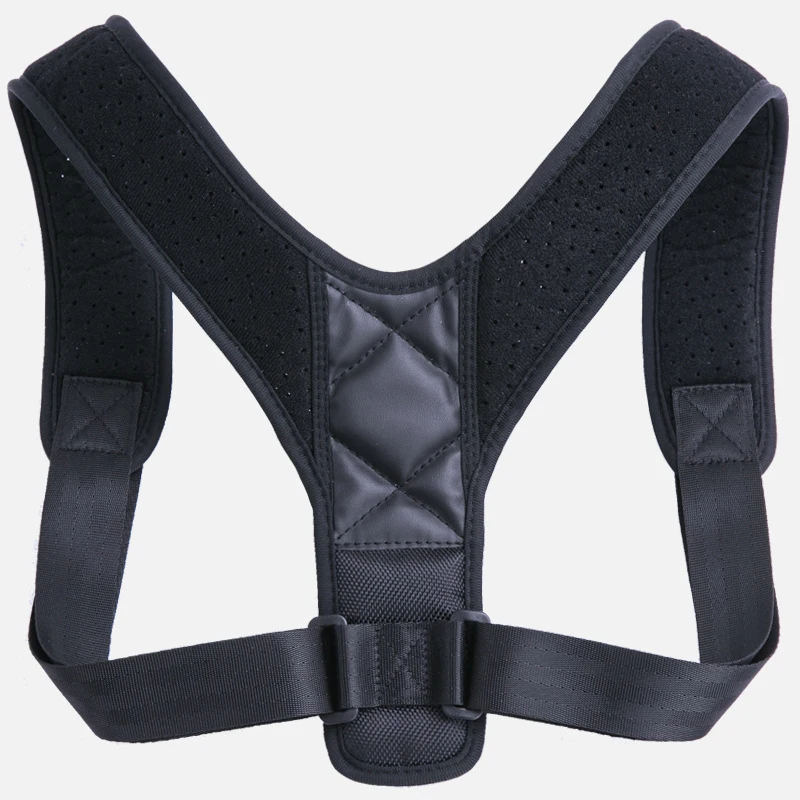 

Humpback Corrector Spine Correction Anti-Kyphosis Adjustable Posture Corrector Belt, Black