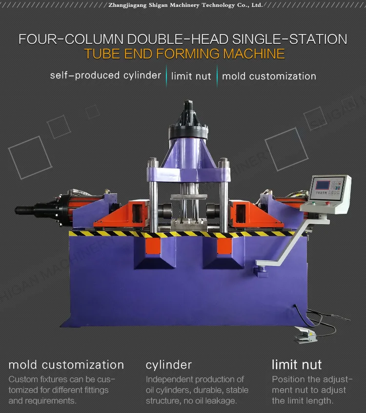 Automatic Cnc Hydraulic Pipe Flaring Expanding Machine Tube End Forming