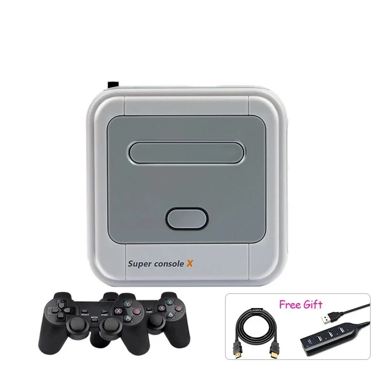 

HD 4K wifi TV box Video Super Game Console X Pro Emulators 50000+ Games S905X CPU Mini super X-Pro Game Player console