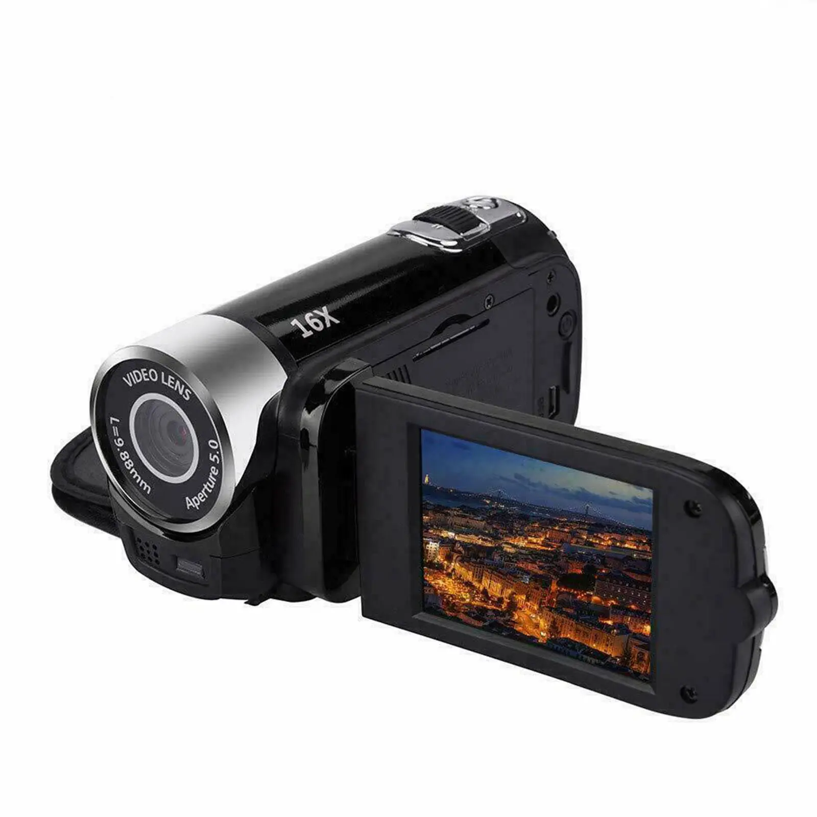 

D90 2.7 Inch 1080P HD Camcorder Digital Video Camera TFT LCD 24MP 16x Zoom DV AV Night Vision