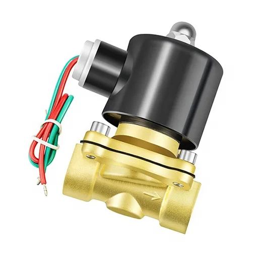 

2W series 2/2 way AC DC 12 24 36 110 220 380V 1/4" 3/8" 1/2" 3/4" 1" normally closed electric solenoid valve for water oil air