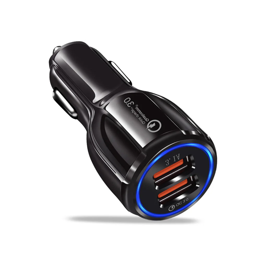 

Dual port usb car charger Fast Charger Portable Mobile Phone Travel USB PD Car Charger fast charging adapter