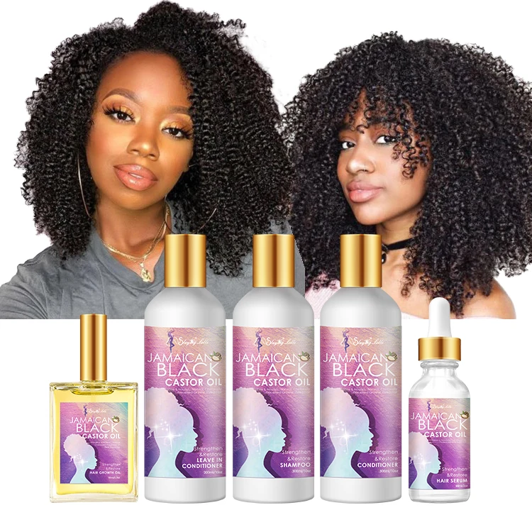 

Free Samples New Arrival Smoothing & Nourishing Frizzy Hair Castor Oil Treatment Loc Hair Regrowth Oil For Hair Fall